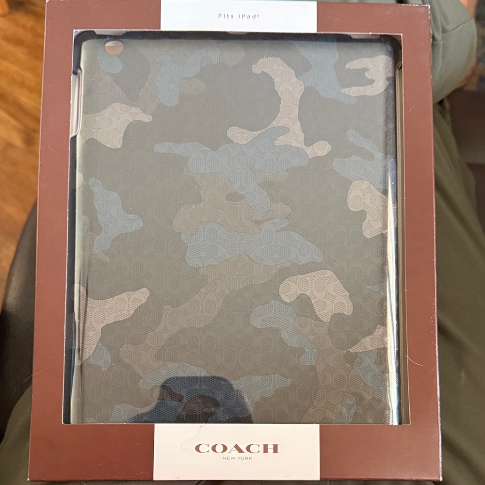 Coach Camouflage iPad Cover
